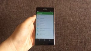 Sony Xperia Z3 Bronze incoming call