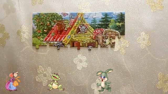 Складываем пазлы ТЕРЕМОК Пазлы для детей/ Puzzles For Kids | Kapelka