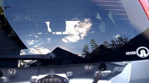 Накладка задней двери HOVER H3 new turbo