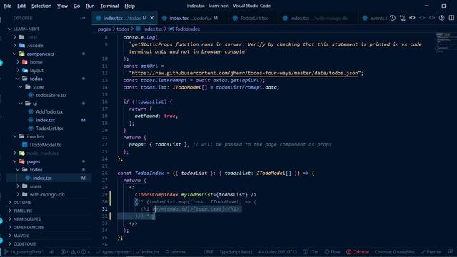 16. Next.js passing data down React components. Using Mobx with Typescript for simplicity! ✌ смотреть онлайн