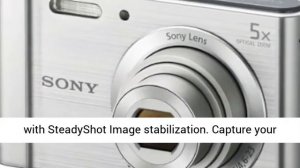 Sony (DSCW800) 20.1 MP Digital Camera (Silver)