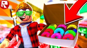 РОБЛОКС МОЯ ФАБРИКА ПО ПРОИЗВОДСТВУ ПОНЧИКОВ  В ROBLOX СИМУЛЯТОР ВИДЕО ВЕСЕЛАЯ ИГРА ДЛЯ ДЕТЕЙ