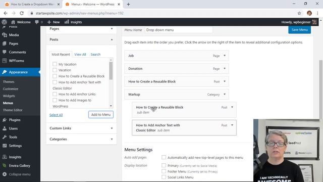 How to Create a Dropdown Menu in WordPress Beginners Guide смотреть онлайн