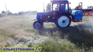 Обзор Навесного Апрысквателя Для Трактора D-Pol 800 Литров Ширина 16 Метров Как Регулировать Насос