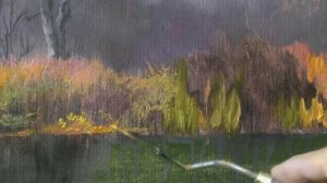 Юрий Клапоух. Урок для начинающих. Акриловый подмалевок.  Часть 2.