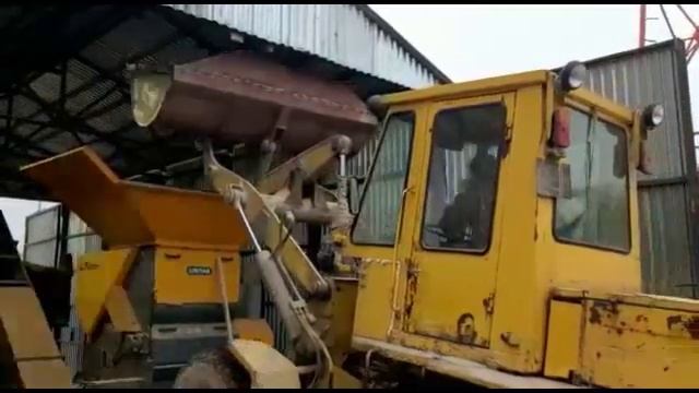 Шредер для измельчения древесных отходов UNTHA LR1000 (Австрия). Видео работы станка смотреть онлайн