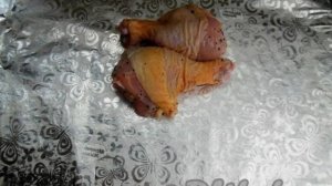 Куриные ножки в фольге в духовке