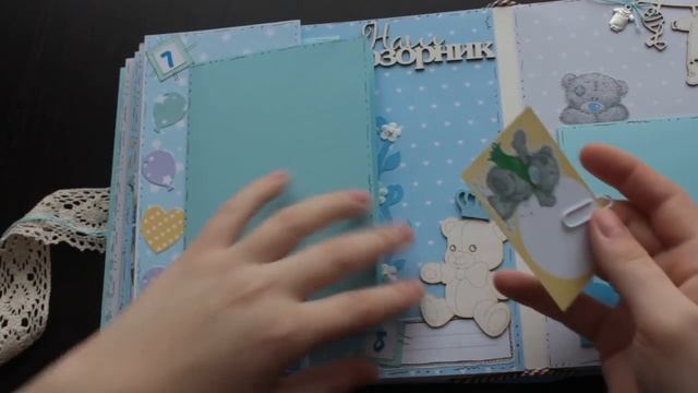 Альбом для мальчика до года.Мишки Тедди.Album for a boy.mp4 смотреть онлайн