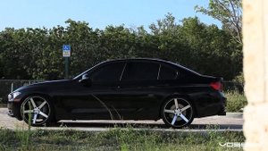 BMW F30 3 Series 335i on 20" Vossen VVS-CV3 Concave Wheels / Rims
