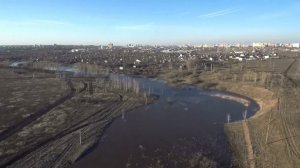 Ручей превратился в реку. (Подгорное, Липецкий район)