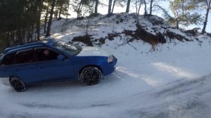 Легкий офроуд на Toyota Caldina GTT st215