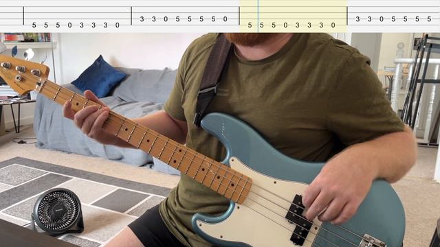 Viagra Boys - Punk Rock Loser (Bass Cover With Tabs)
