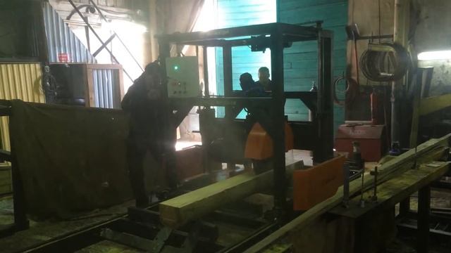 Пилорама дисковая ПДУ1 производства ПО "Диаком" смотреть онлайн