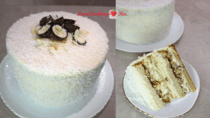 Кокосовый торт с лимоном и миндалём | Торт Рафаэлло | LoveCookingRu