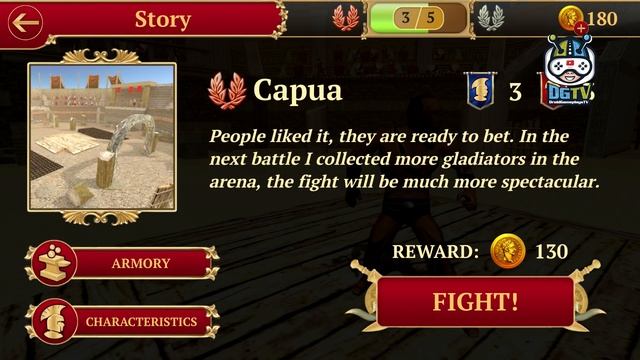 Gladiator Glory (by Fantastic Game Studio) Android Gameplay [HD] смотреть онлайн