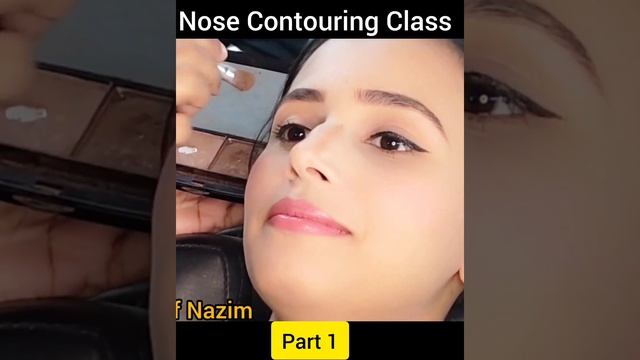 Do Nose Contouring Like a Pro  #hatafnazim #youtubeshorts