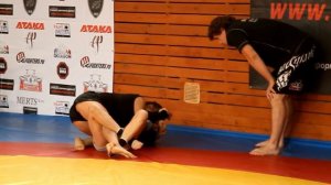 III-й чемпионат СПб по грепплингу No Gi SW 2013 Cвеженина-Комарова финал