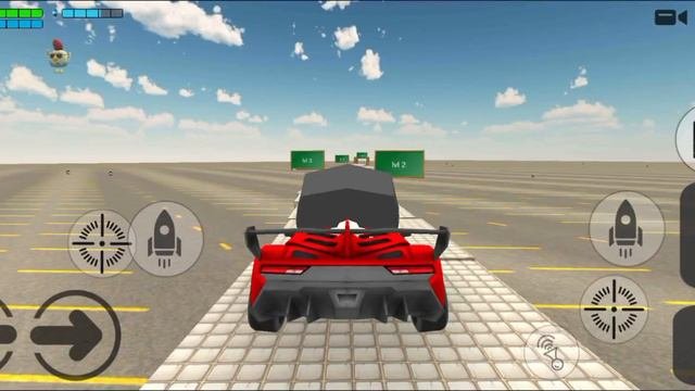 Сломанная дорога в Chicken Gun! Ламборгинни vs МонстрТрак vs Танк