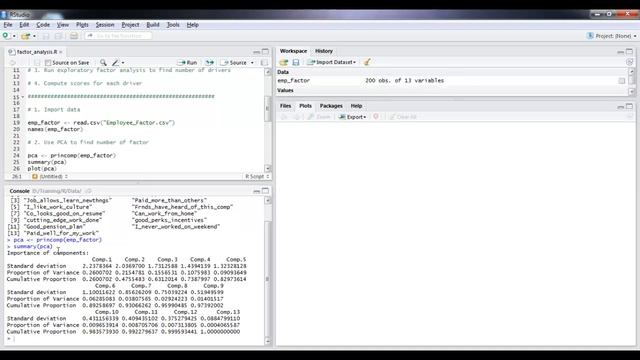 Where do you use factor analysis?