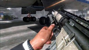 Прохождение Call of Duty Modern Warfare 2 № 4 (Ни слова По русски)