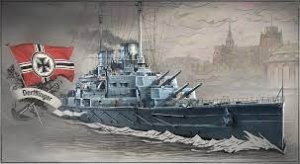 Мир кораблей. Линейный крейсер Германии DERFFLINGER продолжаю прокачивать ветку