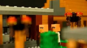 Lego Minecraft the Village 21128 - Деревня Лего Майнкрафт + Мультики и Обзор на русском языке