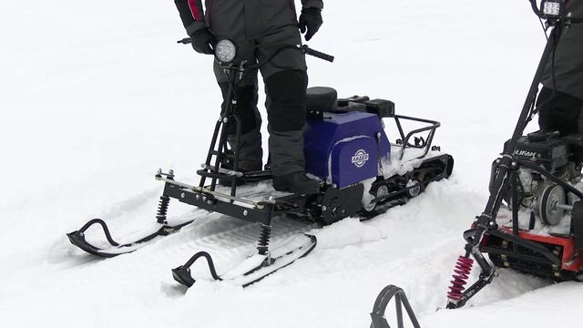 Сравнить не сравнимое. Часть 2. Буксировщик 380, Буксировщик 500, снегокат.