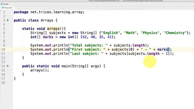 Arrays In Java  - The Complete Java Certification Course 04