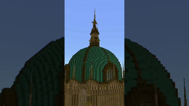 внешняя постройка завершена😱😱😱👍 The Sanctum build in Minecraft #minecraft #майнкрафт