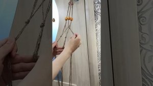 Подвесы из джута для комнатных растений своими руками