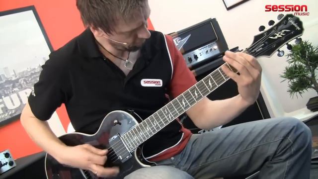 EPIPHONE Les Paul Custom EX Prophecy EMG ME смотреть онлайн