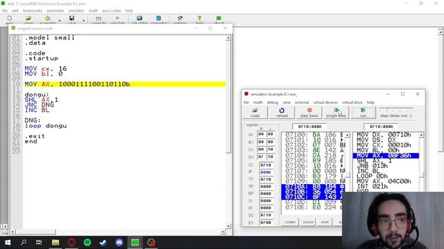 Mikroişlemciler Dersi Konu Anlatımı Bölüm 9 Conditional Jumps смотреть онлайн
