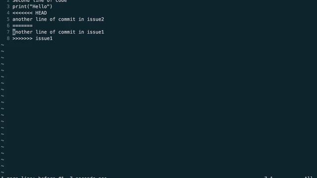 Git 6 Resolving Conflicts смотреть онлайн