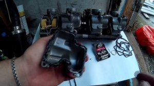 Чем заменить прокладки поплавковой камеры на Honda CB400.mp4