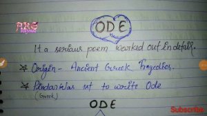 Sonnet and Ode FORMS_OF_LITERATURE UP TGT PGT | AKSRajveer | Literature Lovers | UGC NET ENGLISH