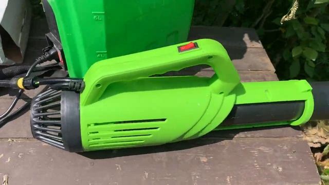 Воздуходувка для обработки растений плюс опрыскиватель - ходовые испытания 14.07.21 смотреть онлайн