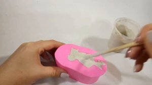 Как сделать гипсовую фигурку с помощью молда