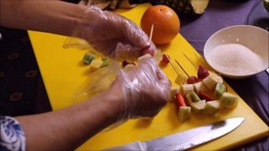ЯГОДЫ и ФРУКТЫ в карамели (Китайский фаст-фуд)