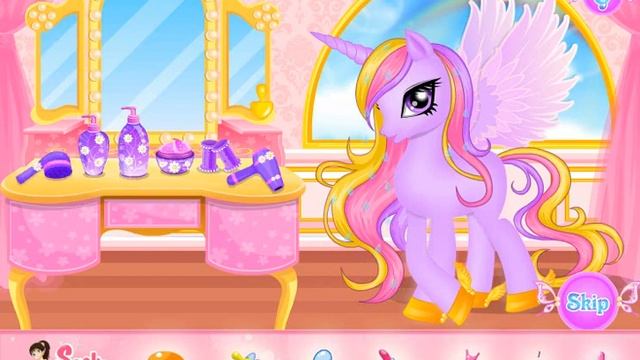 Принцесса единорог в парикмахерской (Unicorn Princess Hair Salon) смотреть онлайн