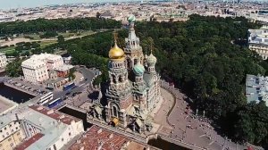 Санкт Петербург с высоты птичьего полёта