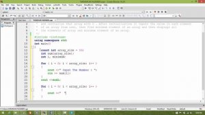 How To Find The Minimum Number Of Array In C++