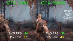 GTX 1060 6GB vs GTX 1650 Super 4GB - I5 12400f - in 2022