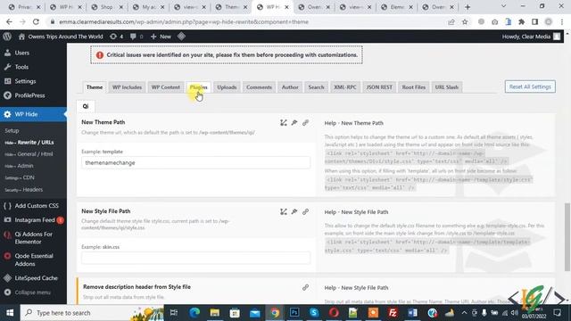 How To Hide WordPress Theme Name And Plugins From The Page Source Code | Hide WordPress Directories