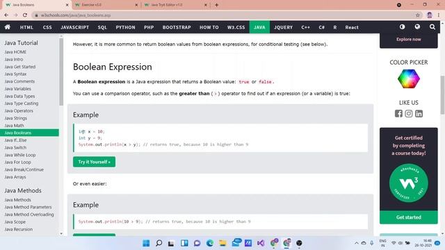 Booleans In Java || Java Tutorials Part - 11 || Coding With Rakesh смотреть онлайн