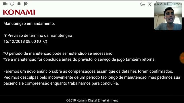 PES 2019 MOBILE - NOVAMENTE MANUTENÇÃO! VEJA O QUE PODE ACONTECER AINDA COM O JOGO смотреть онлайн