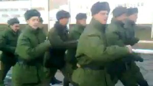 Армейский прикол. Строевая песня в русской армии /