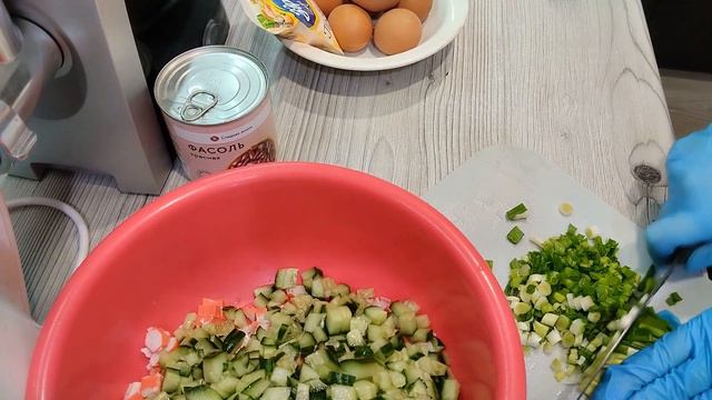 ЛЮБИМЫЙ САЛАТИК/ГОТОВИМ ВМЕСТЕ/ЛЕГКО И ПРОСТО