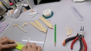 Санки для ватной игрушки /Sledge for cotton toy