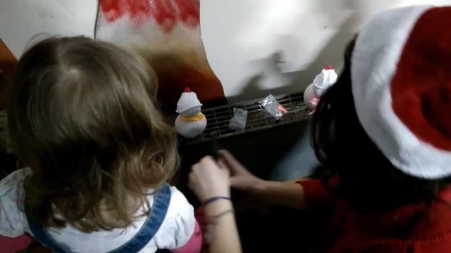 Снеговичок своими руками мастер класс (DIY) смотреть онлайн