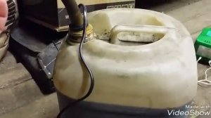 Купил насос для перекачки отработки.